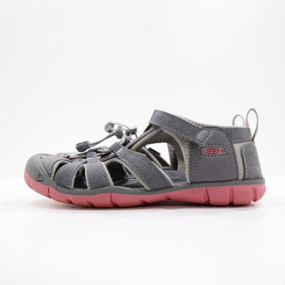 Keen Seacamp II CNX Gray Washable Fisherman Sandals - Women's 6/Youth 4 - Picture 1 of 7